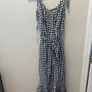 J Crew gingham dress